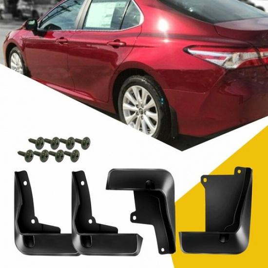 For Toyota Camry SE XSE 2018~ Car Splash Guards Mud Flap Front+Rear Mudflap
