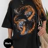 Tiger Graphic Tee, Roaring Tiger Shirt, Big Cat Art T-Shirt, Wildlife Animal Gift, Vintage Tiger Design