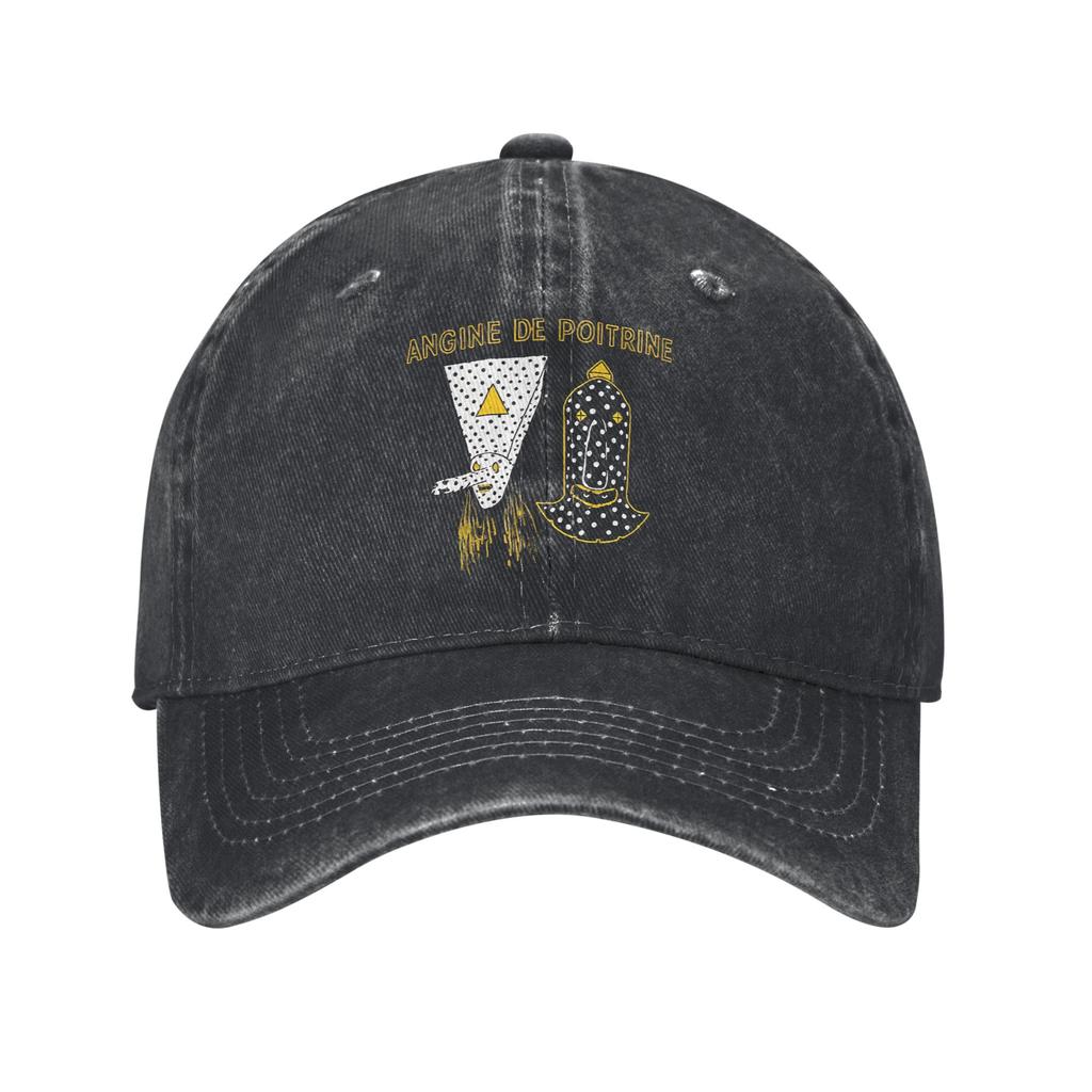 Angine De Poitrine Band Trucker Hats Outfit For Unisex Women Baseball Caps  Fashion Wear Sun Caps Adjustable