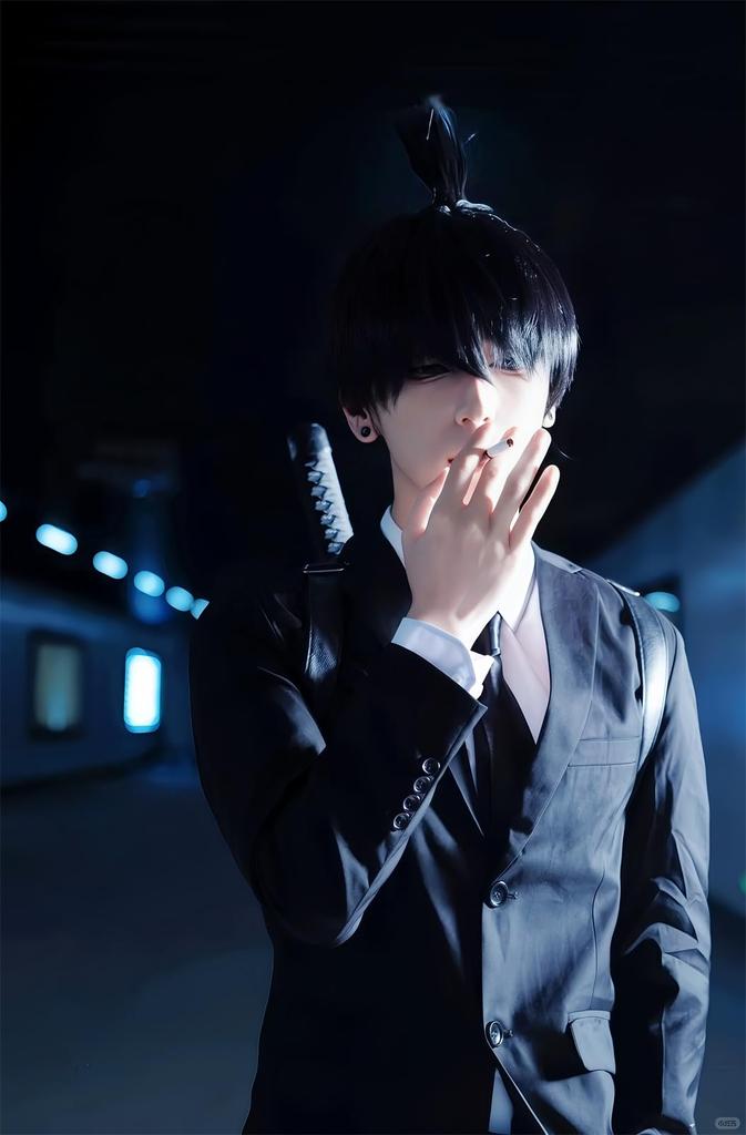 [NOKIJP] Aki Hayakawa Cosplay Costume, Gun Demon Costume, Tokyo Public Safety Unit Anti-Demon Special Section 4 Costume Festival (Aki Hayakawa, M