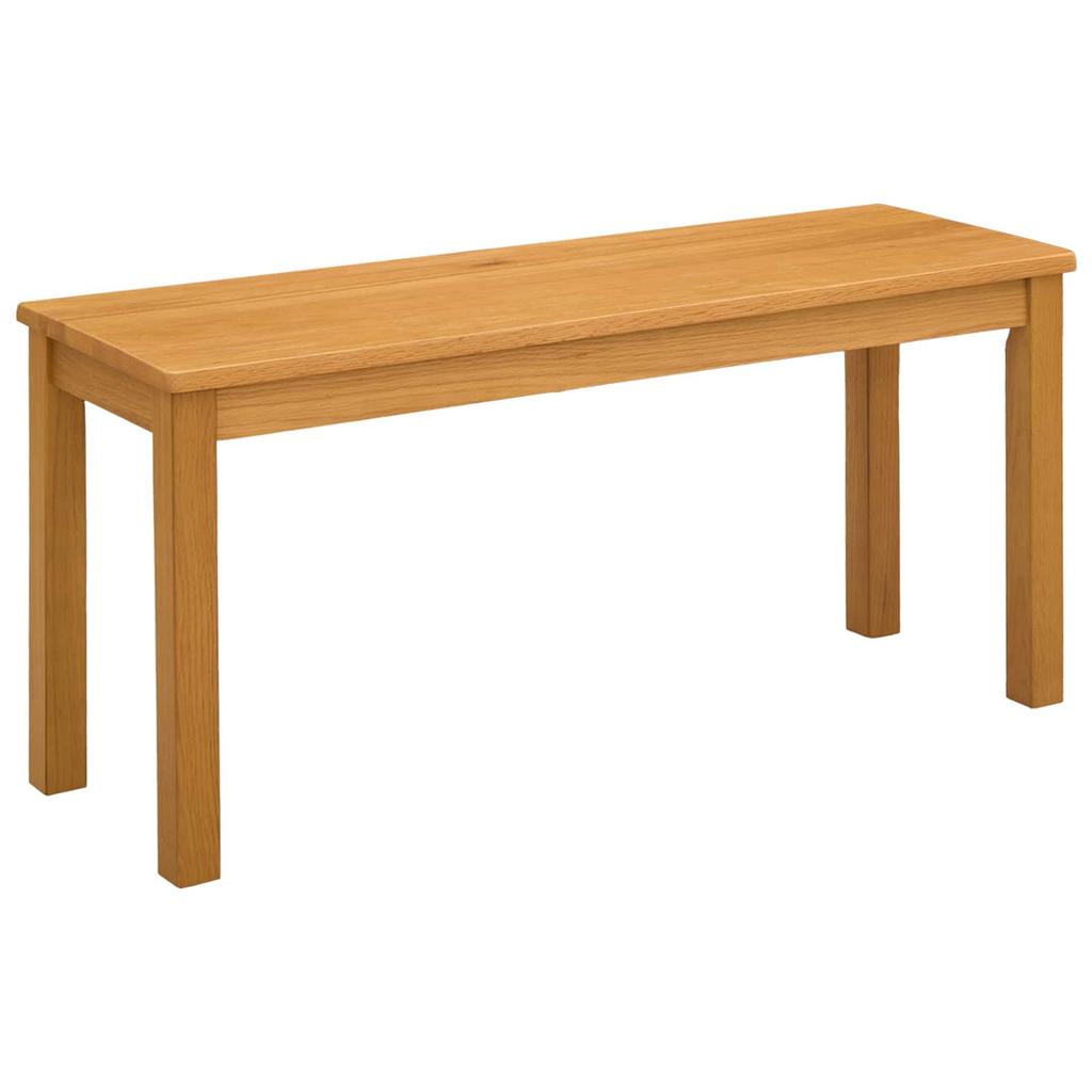 Dining Bench 95 x 32 x 45 cm Solid Oak Natural