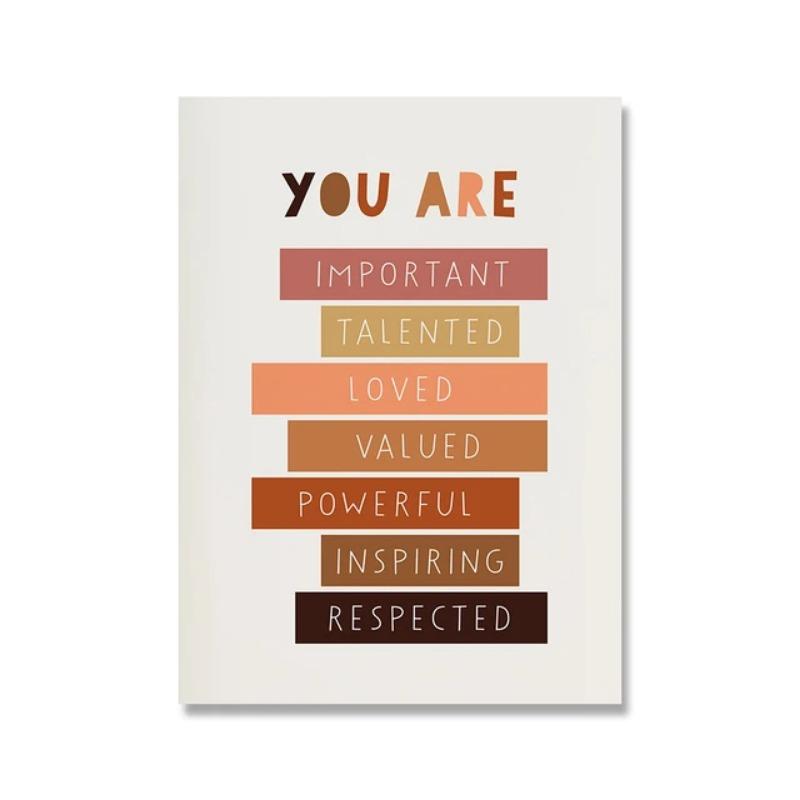 Love Hands Canvas Art Prints  Human Equality  Diversity Poster Wall Art for Friendship Nordic Nursery Home Decoration  Modern In
