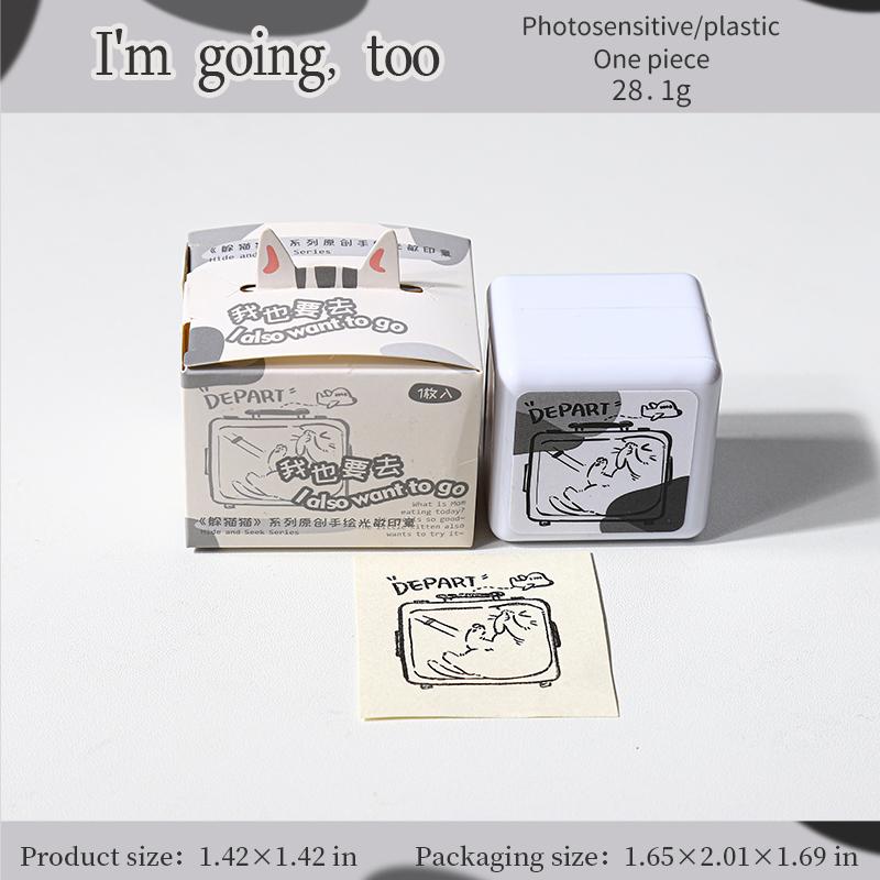 Cute Cartoon pattern Decoration Stamp Retro Wooden Rubber Stamps for Scrapbooking Stationery DIY Decorative Craft Standard Seal