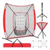 WEZHO 7x7 Baseball & Softball Practice Net Set