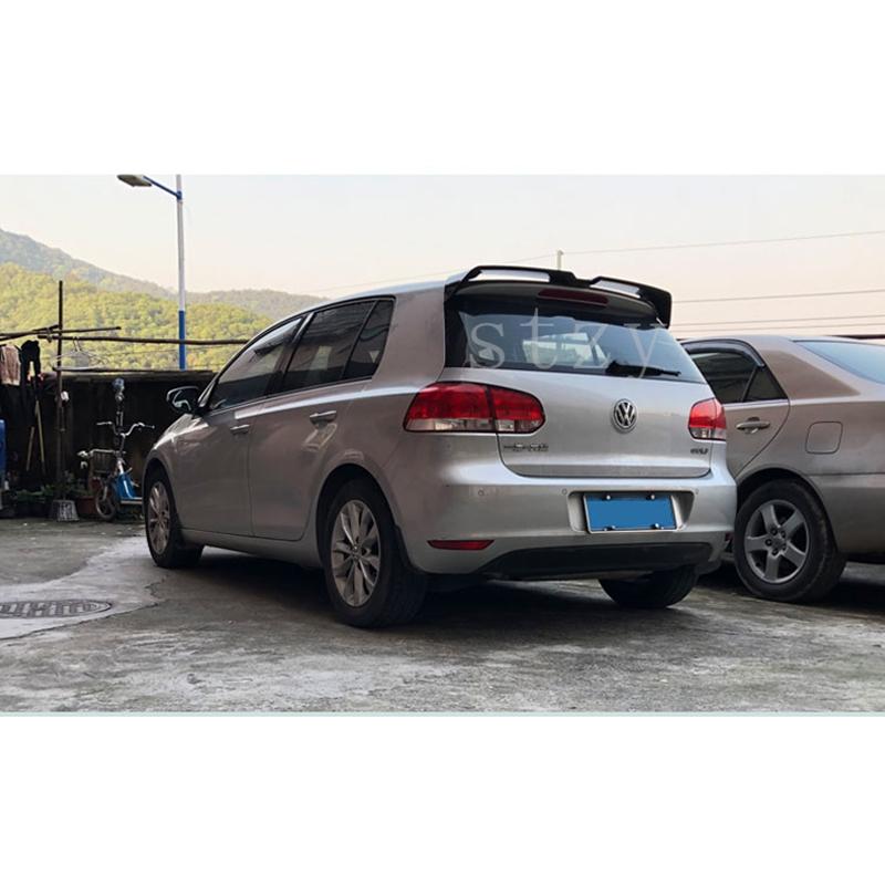 For Volkswagen VW Golf 6 MK6 TDI Spoiler 2010 2011 2012 2013 Rear Window Roof Spoiler VW Golf Rear Spoiler