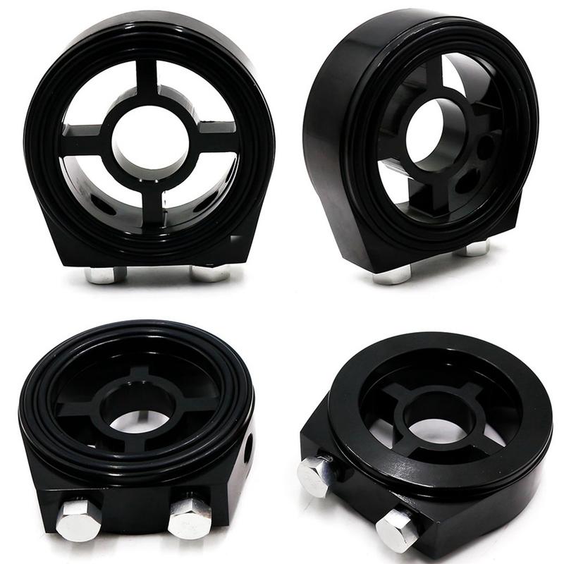 Adaptateur Sandwich pour Refroidisseur de Filtre à Huile M20*1.5 et 3/4-16 Kit Adaptateur Universel pour Capteur de Pression et Température d'Huile Avec Connecteurs