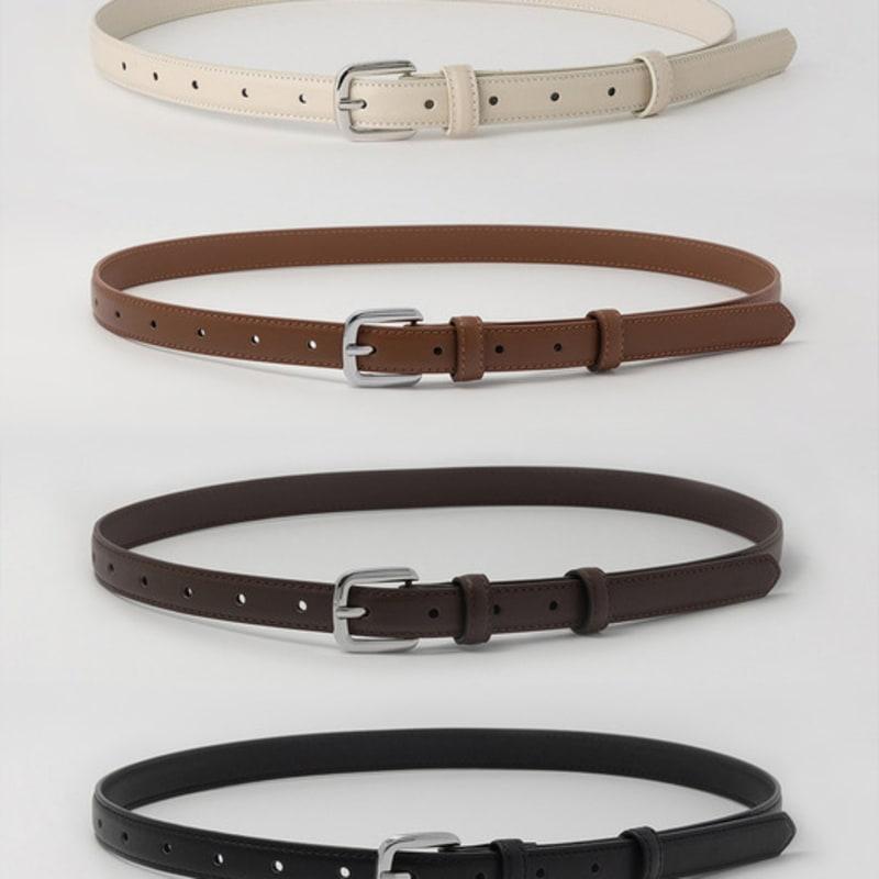 

TATIANA BT8032 TD Ремень с квадратной пряжкой 18 мм Suede_MAGENTA