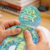 Babies Sensory Toy Glitter Stress Relief Slow Rising Anxiety Relieving Mini Baby Reduction Squeeze Soft Stretchy Relaxation Ball Fidget