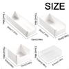 Clear Data Cable Storage Box Durable Desktop Cable Organizer  Desktop Organization