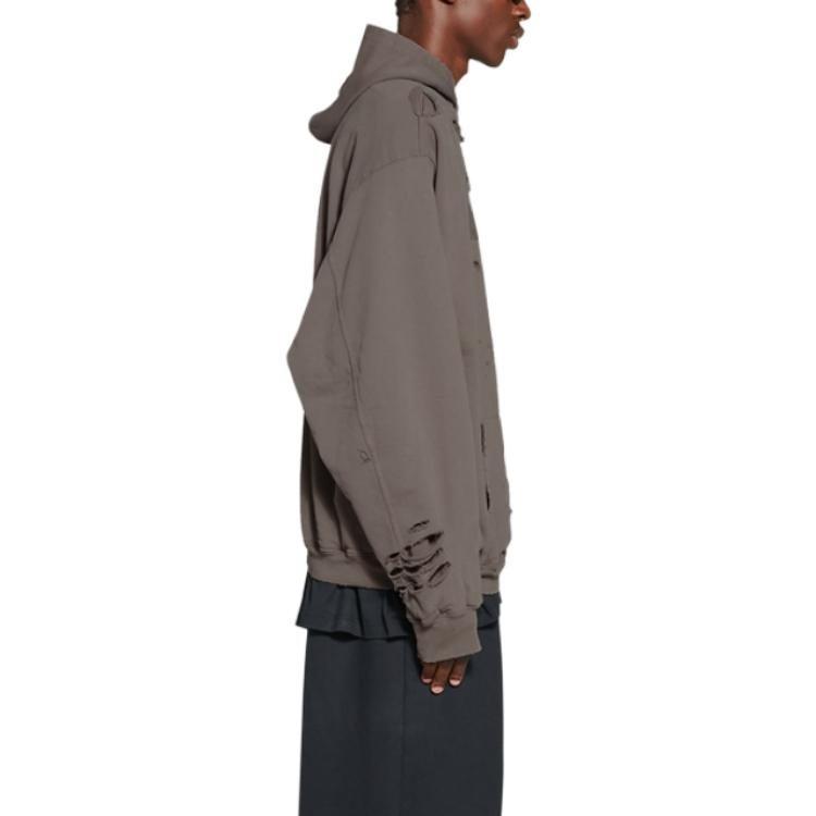 Balenciaga Caps Destroyed Oversize Fit Hoodie 659403TKVB67185