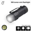 Mini Torch LED Rechargeable Flashlight 395nm/Red/White Portable Pocket Pen Flashlight High Power Bank Camping Waterproof Lantern