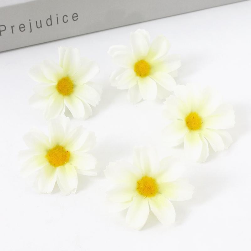 30/50Pcs Artificial Flowers Silk Fake Flowers for Home Decor Party Wedding Decoration Party Floral Design Craft Gifts Supplies