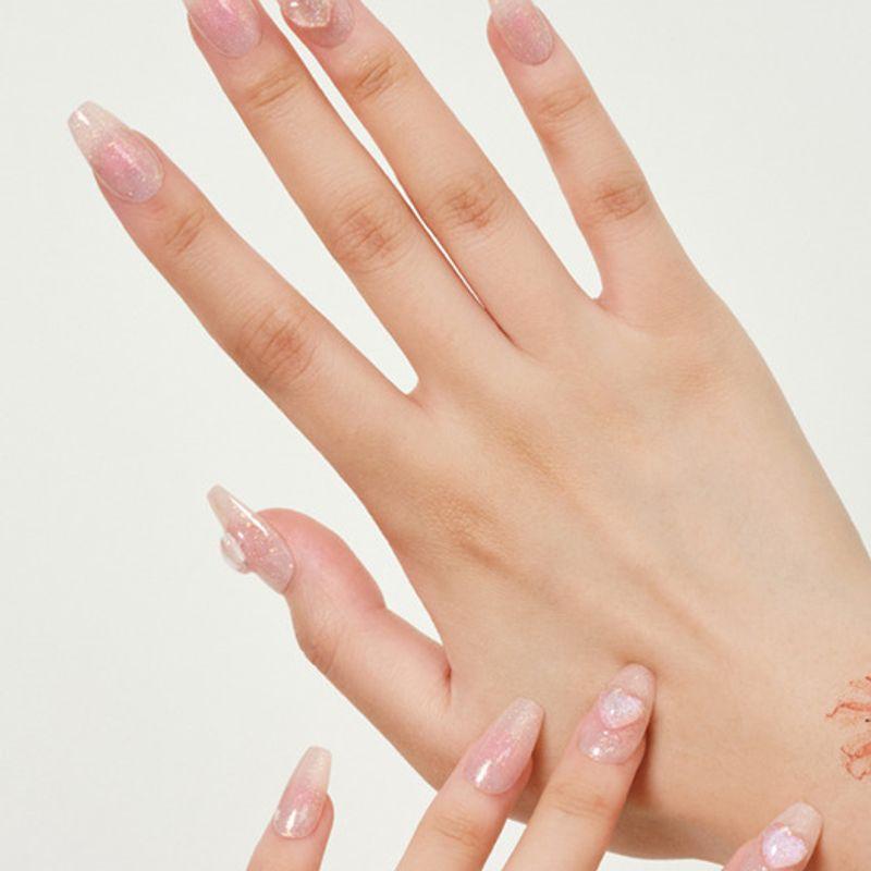 Wielorazowe tipsy do paznokci Peonia (Trumna)