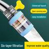 Universal Detachable Tap Water Filter Nozzle with Anti-Splash Kitchen Sprinkler