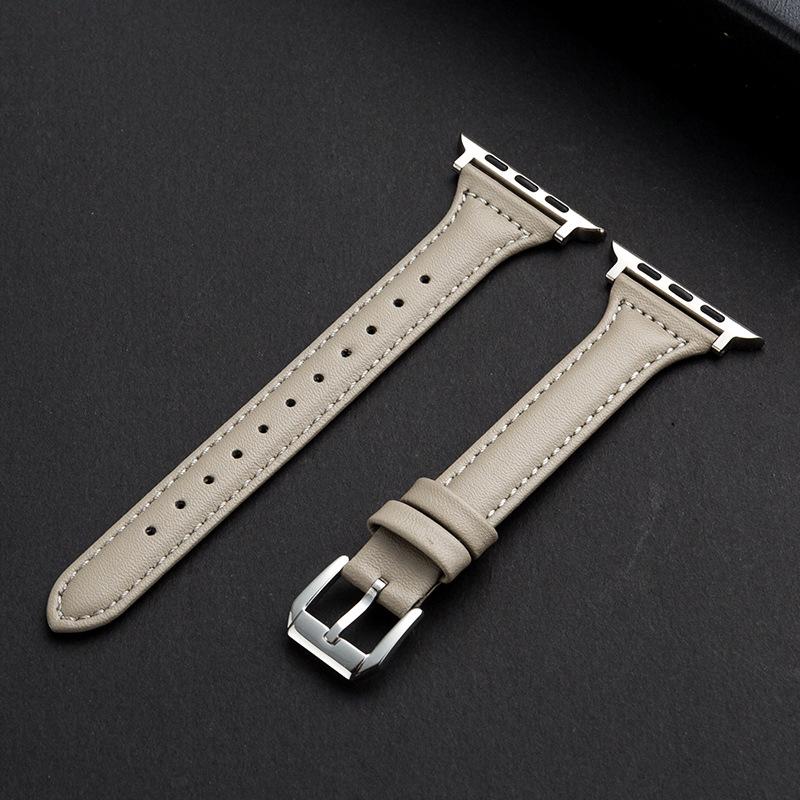 Cinturino Sottile in Vera Pelle per Apple Watch