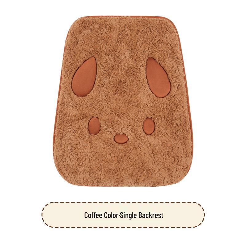 Winter Plush Puppy Car Seat Cushion for Ford Focus - Warm & Cute