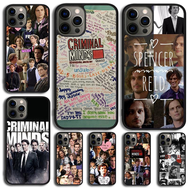 Criminals Minds TV Phone Case For iPhone 17 Air 16 15 14 13 12 Pro Max Plus Max Cover Shell coque