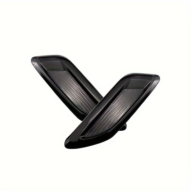 2PCS Airflow Intake Hood Vent Engine Hood Decoration Side Air Outlet Spoon Shaped Exhaust Hood Universal External Accessories