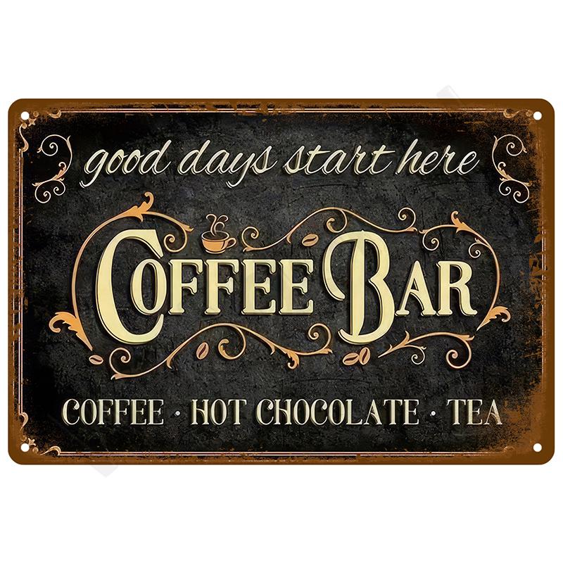 Retro Tin Signs Wall Bar Accessories Bathroom Home Living Room Decor Decorations Items Luxury Metal Signs Vintage Posters Art