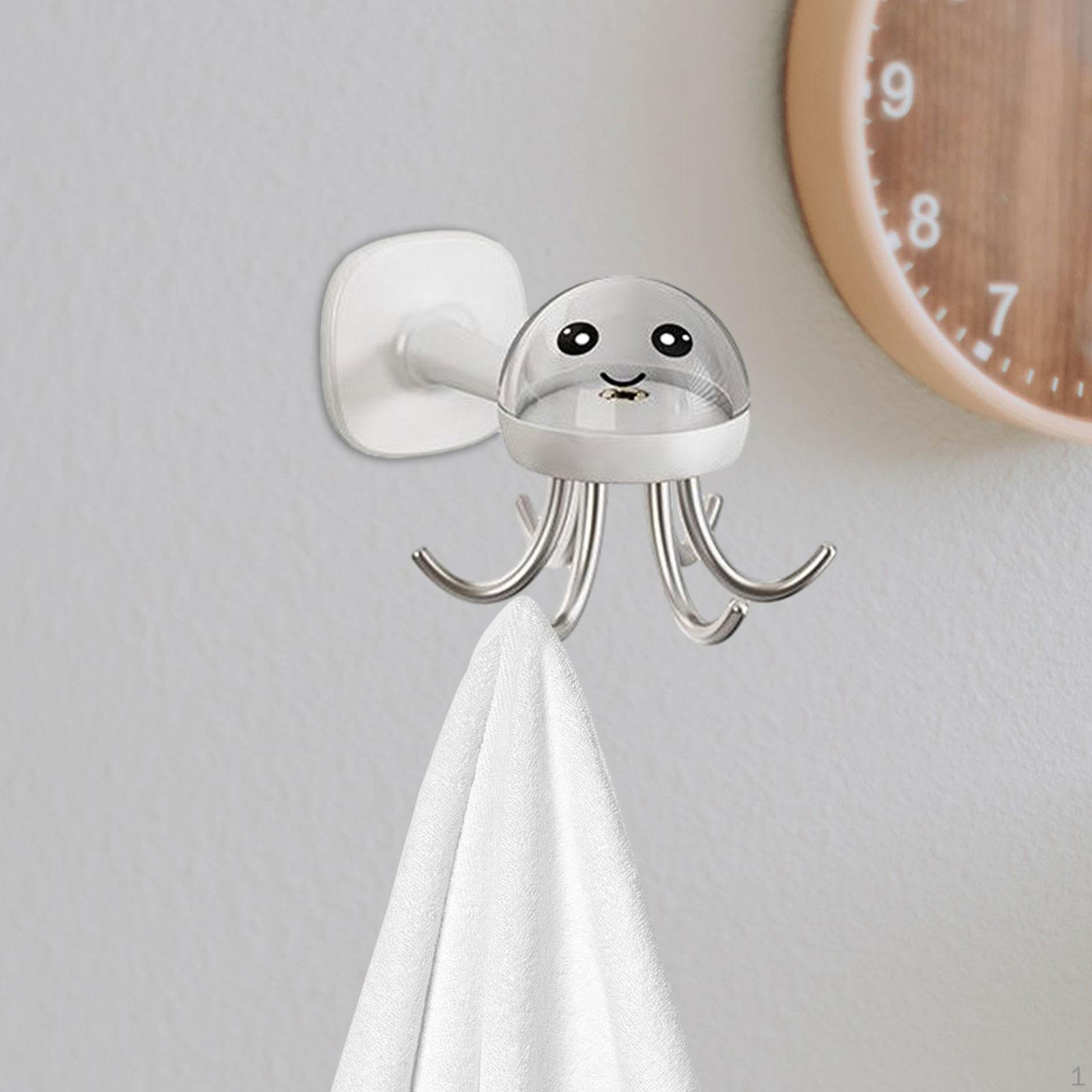 

Кухонные вращающиеся крючки, подвесной держатель для посуды, настенный держатель для готовки White