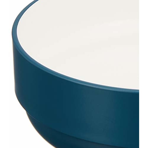 tak Kids' Dish Bowl, Standard S, Navy, 10 x 10 x 3.5cm, JTN-0120-NV