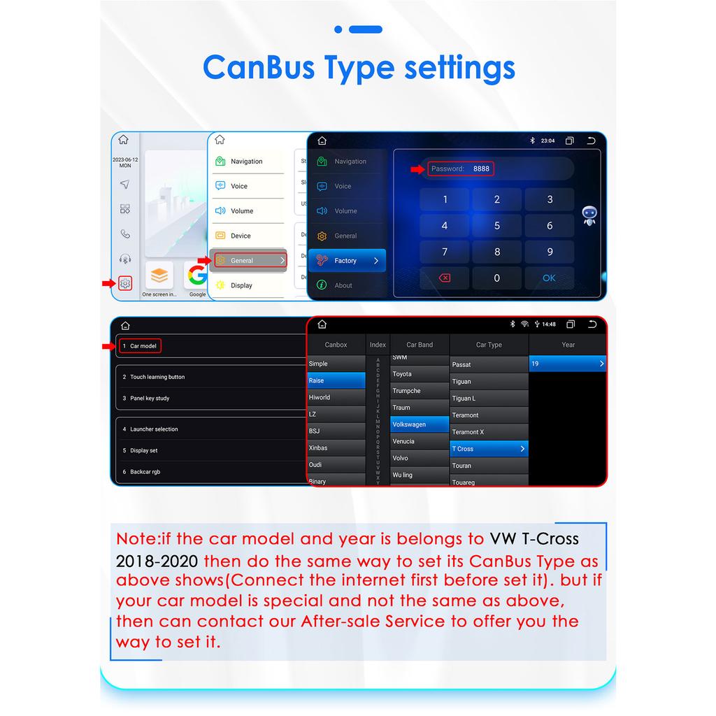 Hizpo 9'' QLED Screen Carplay 4G 2Din Android13 Car Radio for For VW MQB Polo Plus T-Cross Zoals T-Kruis T-Roc Tharu Sagitar Intelligent Autoradio