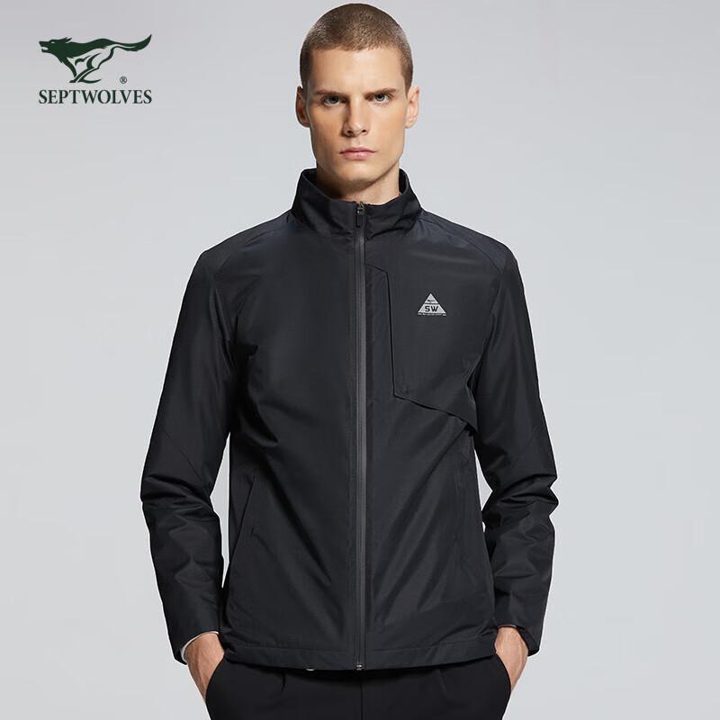 

Seven Wolves Men s Versatile Stand Collar Jacket One Size