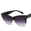 Latest Ladies Oversized Frames Cat Eyes Sun Glasses Fashion Ladies's Sun Glasses Vintage Gents UV Protective Goggles UV400 Eyewear