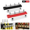 48V 150A Heavy Duty Power Distribution Block 4 x M6 Terminal Studs Marine BusBar Cover Included Bus Bar For Trucks Boats and RVs