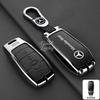 Car LOGO Anti-Scratch Smart Key Case Cover For Mercedes Benz A B C E S Class C200 C300 E350 E260L W205 CLA CLS GLA GLC GLE GLS AM0