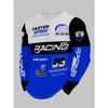 Men's Crew Neck Long Sleeve T-Shirt with Trendy Racing Element Print and  Letter Graphic for Casual Wear, PLUS SIZE