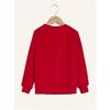 Kids Sweatshirt Print Round-Neck Sweatshirt - Soft , Spring/Fall Casual & Sportswear, Comfortable ' Outerwear for & Playdates