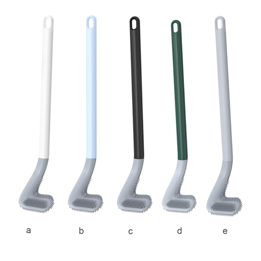 Wall-Mounted Long-Handled Toilet Brush Golf Brush Head Toilet Brush Cleaning