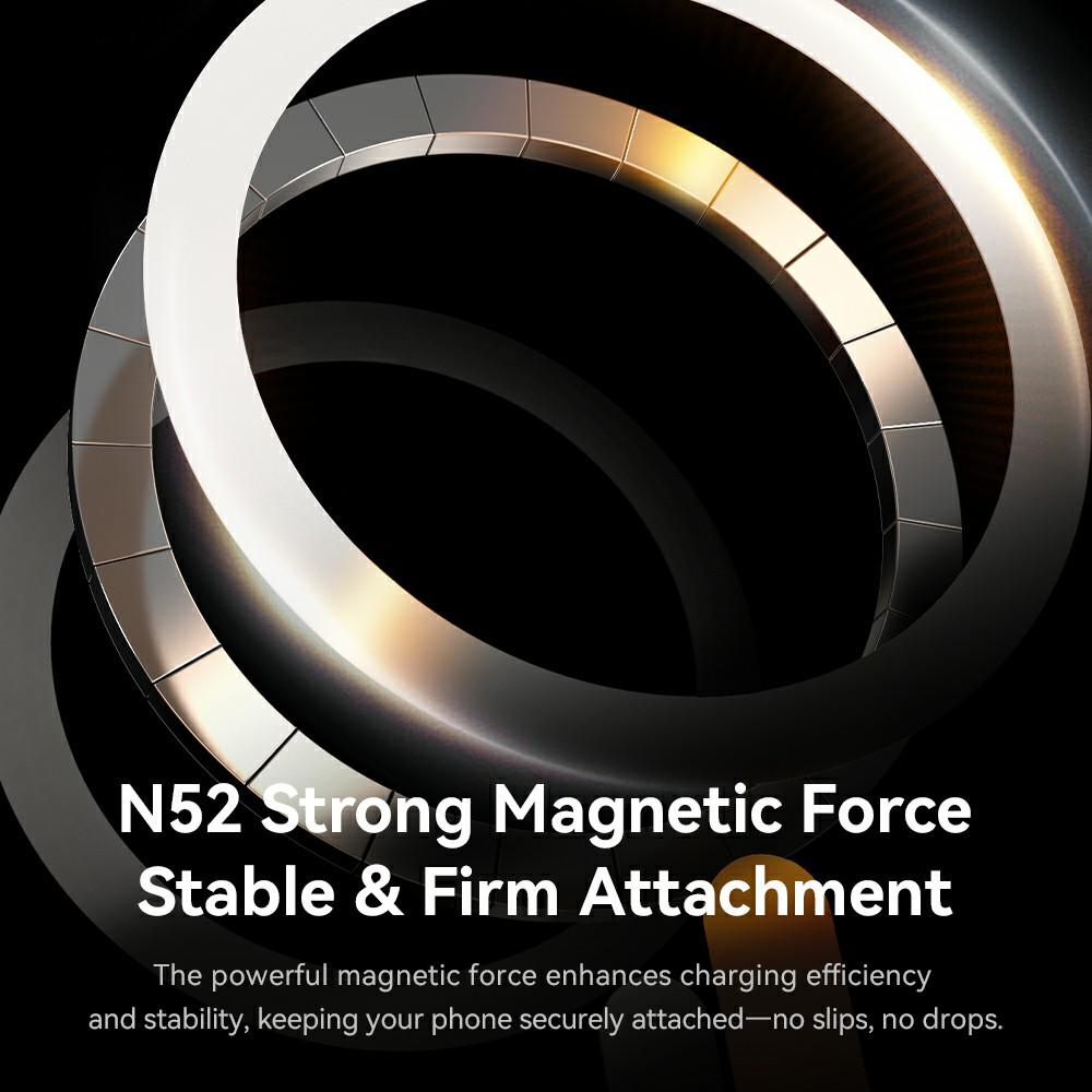 ROCK For iPhone 17 Pro Max Clear Phone Case Compatible with MagSafe PC + TPU Phone Cover