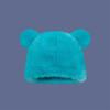 Cartoon Bear Plush Hat for Winter Lovely Animal Ear Warm Beanie Hat for Teens Adult Outdoor Sport Activity Skiing Hat