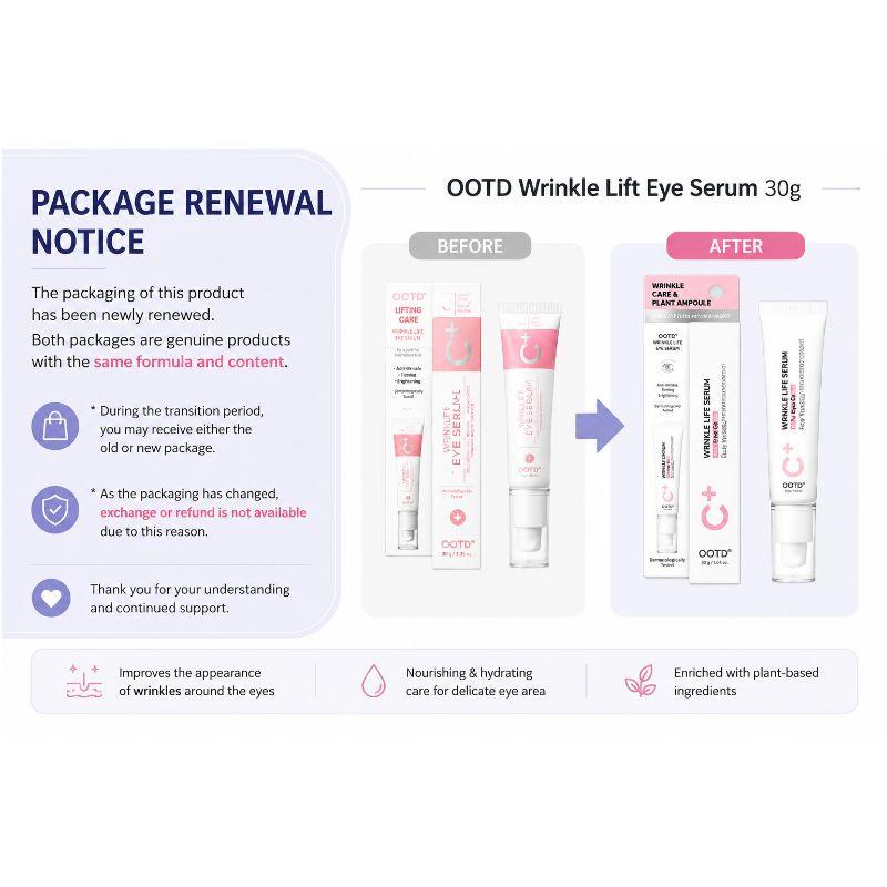 OOTD Depuff Eye Serum 30g