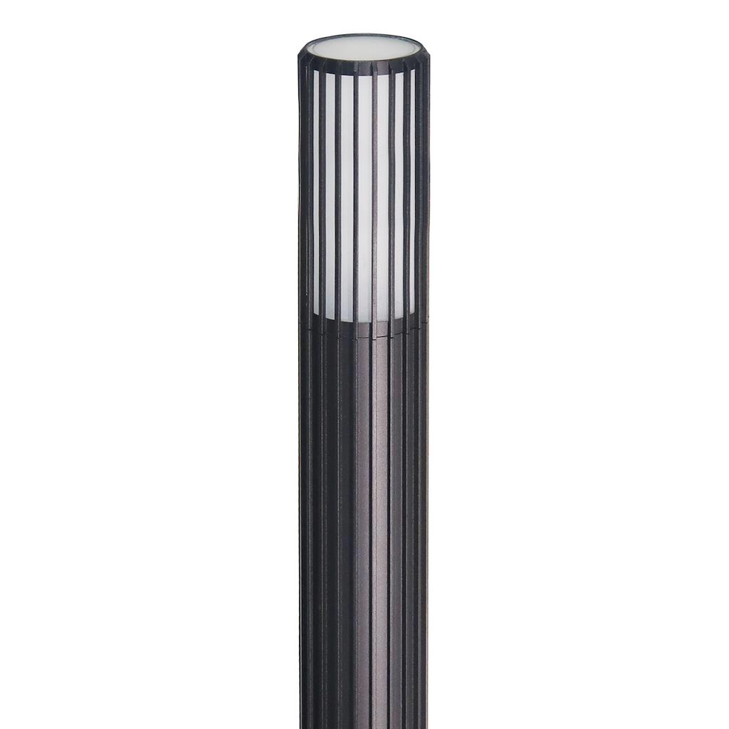 Vertical Black Garden Lamp 1Xgu10 Ip44