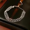 Exquisite Fashion Bracelet Light Luxury New Chinese Style Bracelets Metal Lace Bracelet  Gifts