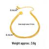 Elegant Multi-Layered Vietnamese Sand Gold Bead Anklet for Women