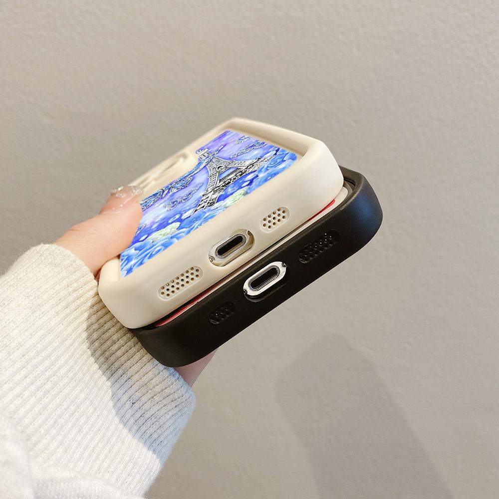 Angel Eye Soft TPU Phone Case for Samsung A05 A04 A10 A30 A13 A23 A53 A14 A24 A34 A54 A15 A25 A35 A55 S20 S23 FE S24 Ultra Ae62 Butterfly Eiffel Tower