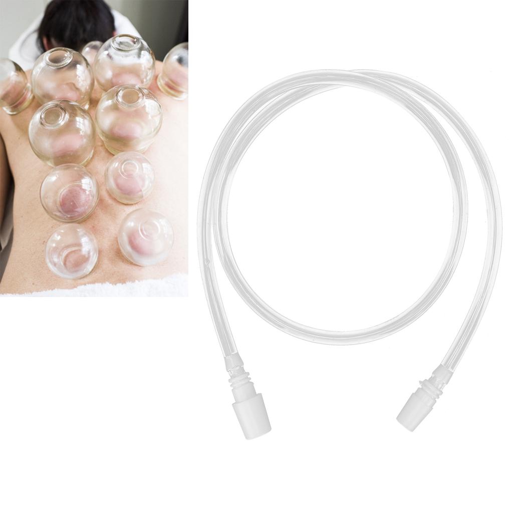 Verlängerungsschlauch für die Schröpftherapie, professionelles Ersatzschlauch-Zubehör für Vakuum-Schröpfbecher