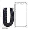 RealRock - Wrapped Realistic Dildo - Double 12.7 Cm
