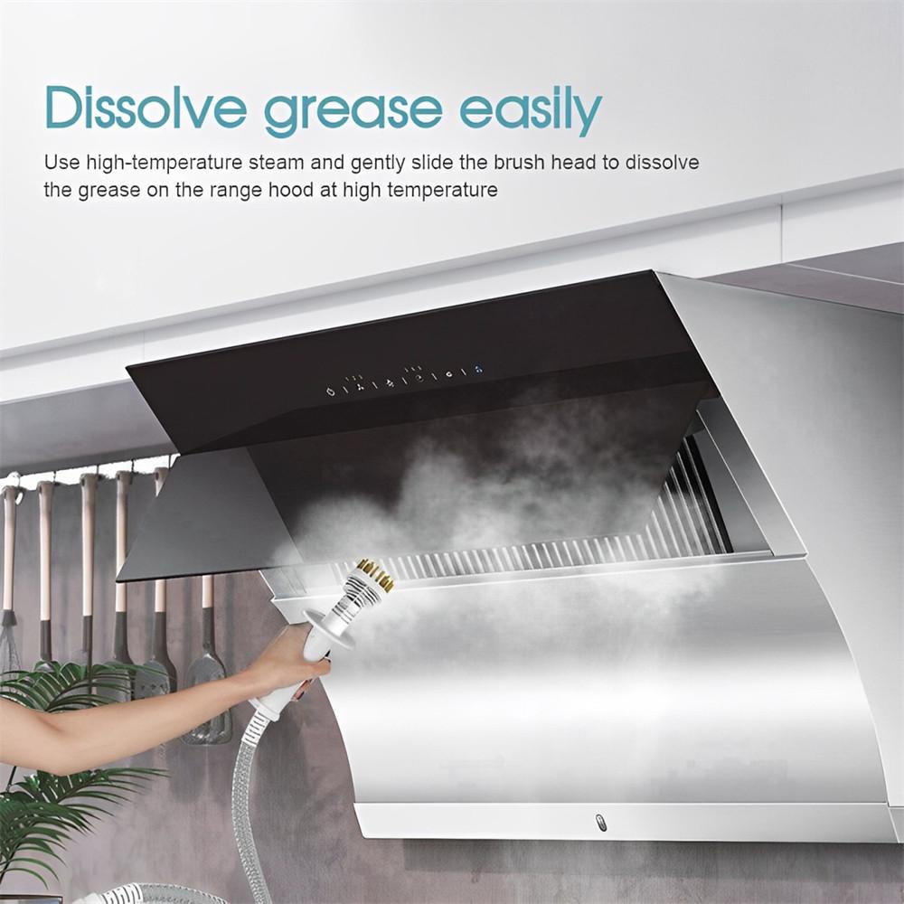 1500W Domácí multifunkční parní mop Vysokoteplotní parní čistič Klimatizace Kuchyňský čisticí stroj