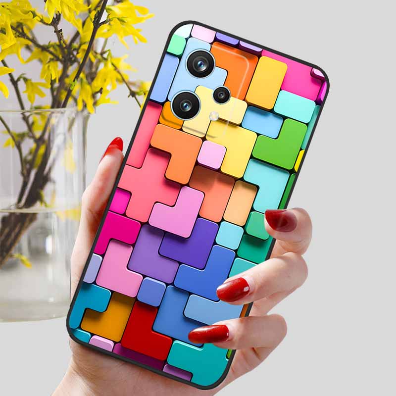 Lovely Beautiful Phone Cases For Realme 9 5G Case Silicone TPU Soft Bumper for Realme 9 Pro+ Plus 5G Realme9 9Pro Protect Capa