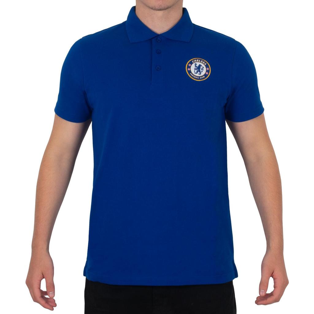 Chelsea FC Men's Crest Polo Shirt