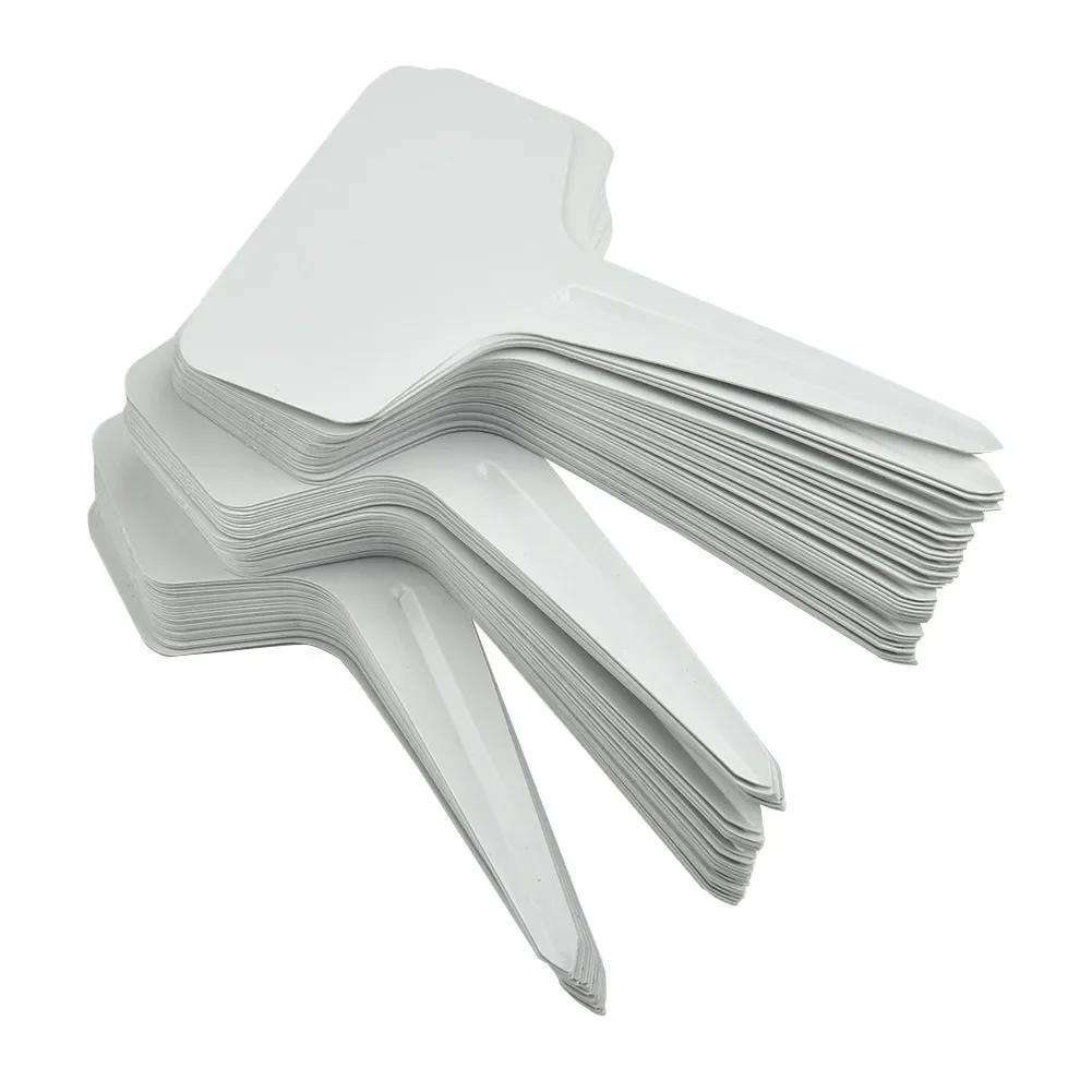 100 STuks Tuinetiketten Plantenetiket Bordje Tag Schrijfbord Bord Voor Kweektuin Potten Plant Waterdicht Tuin Sorteer Markering Etiket