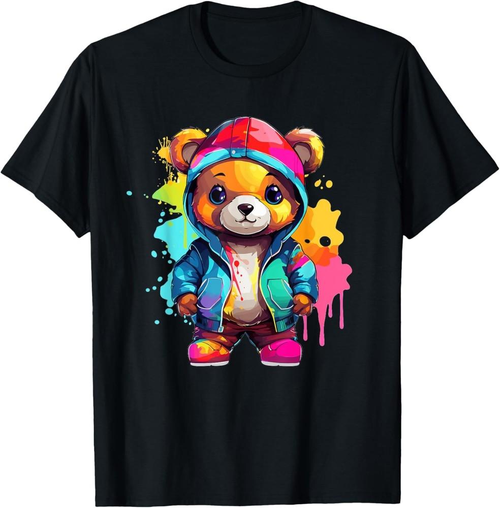 

Colorful Teddy Bear T-Shirt Unisex T-Shirt XL