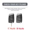 Fashion Car Key Case Full Cover Fob For Vw Volkswagen Golf 7 Mk7 Tiguan Mk2 For Seat Ateca Leon Fr 2 Ibiza For Skoda Octavia