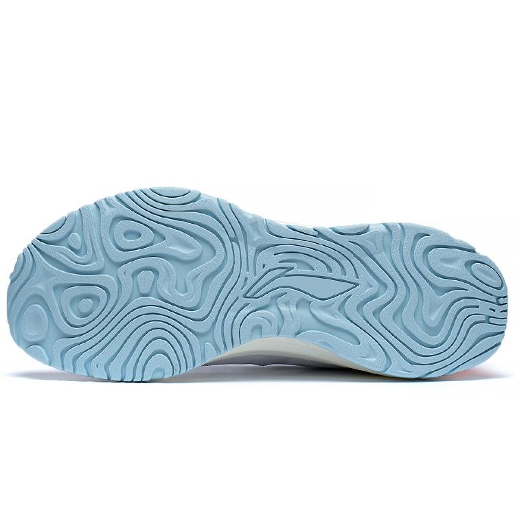 Li Ning YueYing Element Versatile Textile, TPU Slip Resistant Abrasion Resistant Low top LIGHT FOAM Running Shoes ARHS008-7