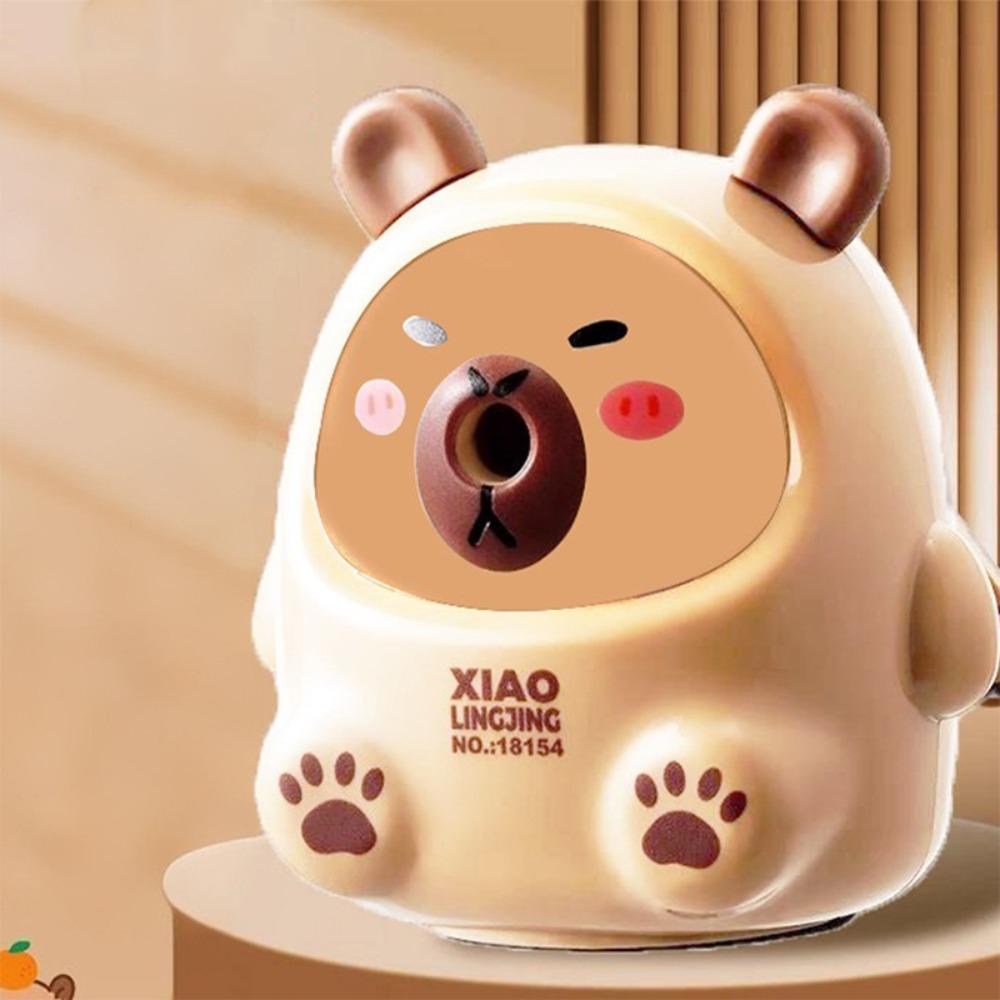 Yapışmayan Kurşun Kalemtıraş Kalem Otomatik Olarak Kalem Soyucuya Girer Öğrenciler